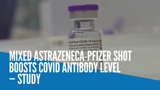 Mixed AstraZenecaPfizer shot boosts COVID antibody level — study [upl. by Zachar]