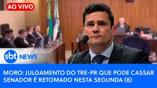 🔴Assista ao vivo julgamento de Sergio Moro no TREPR placar está 2 a 1 pela absolvição sergiomoro [upl. by Shandee999]