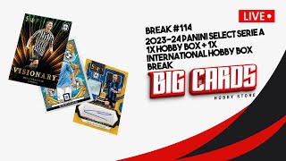 202324 Panini Select Serie A 1x Hobby Box  1x International Hobby Box Break 114 [upl. by Ezechiel]