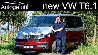 Volkswagen Multivan T6 Facelift FULL REVIEW driving the T61  Autogefühl [upl. by Romalda]