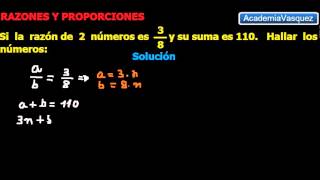 Razón y Proporción Geométrica Ejercicio 1 [upl. by Sergu]