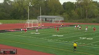 Mechanicville High vs Glens Mechanicville High vs Glens Falls High School Boys JuniorVarsity Soccer [upl. by Aisinut]