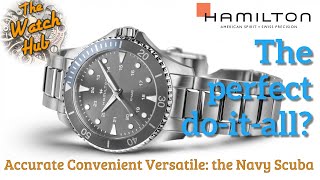 Hamilton Khaki Navy Scuba Quartz H82211181  37mm UNBOXING [upl. by Berthoud2]