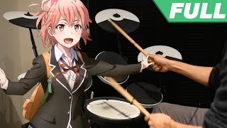 OreGairu OP Full 【Yukitoki ユキトキ】by Nagi Yanagi  Drum Cover [upl. by Zarihs]