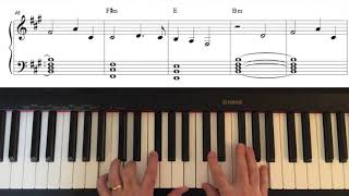 quotAmerican Moneyquot by Børns—Easy Piano Arrangement [upl. by Lebiralc]