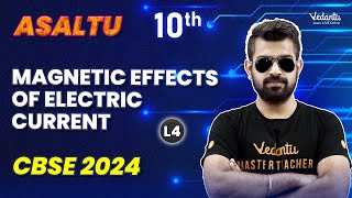 Magnetic Effects of Electric Current L4  Chapter 12  Class 10 CBSE 2024 🔥Shimon Sir [upl. by Ketti]