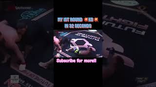 1st round KO IN 32 seconds shorts mma mmafighter knockout knockoutcity fighting ufc [upl. by Roydd]