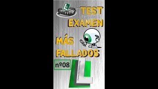 TEST EXAMEN TEÓRICO PERMISO B Pregunta nº8 [upl. by Ecyoj754]