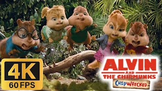 Alvin and the Chipmunks Chipwrecked 2011  Mango Fight 4K60FPS [upl. by Arihs171]