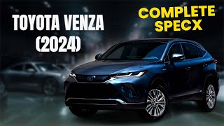 2024 Toyota Venza Specifications [upl. by Oidale]