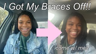 I GOT MY BRACES OFF  Life with Christina [upl. by Labinnah89]