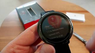 Xiaomi Amazfit Pace  English Version  Unboxing And Overview [upl. by Reidar]