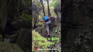 Trekkking Hoong Thoong Cave  Phong Nha National park [upl. by Zara755]