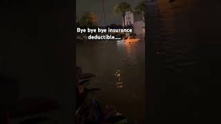 Flooding in Pinellas Park Florida Bye bye bye insurance deductible but I’m happy everyone is okay [upl. by Gunner]