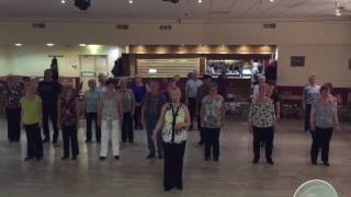 Gypsy Queen  linedance choreographed by Hazel Pace  May 2016 [upl. by Jeremy]