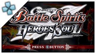 Battle Spirits Heroes Soul  PSP Gameplay PPSSPP 1080p [upl. by Cirek688]