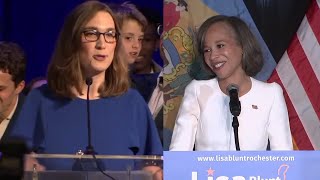 Rochester and McBride make history in Delaware election [upl. by Arodoeht]