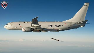 New Capabilities of the US Navys P8A Poseidon Reconnaissance aircraft [upl. by Sorcha]