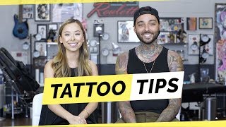 10 Tips Before You Get Your First Tattoo With Tattoo Artist Romeo Lacoste [upl. by Vivica134]