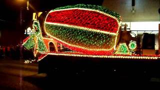 Lighted Cement Truck Festival of Lights Montesano Wa [upl. by Kieffer708]