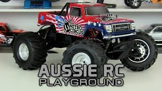 Review Hobby King Nitro Circus Basher MT 18 Scale [upl. by Crowe]