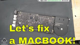 A Macbook board repair featuring Louis Rossmann [upl. by Margarita409]