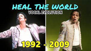 Heal The World  Live Vocal Evolution 19922002 【Michael Jackson】 [upl. by Trill]