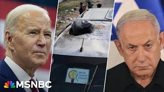 Outraged and heartbroken WH reveals Bidens warning to Netanyahu after aid workers killed in Gaza [upl. by Dulsea]