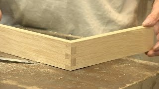 How to make a Dovetail Joint  The Three Joints   Paul Sellers [upl. by Kenlay508]