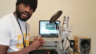 Part 1 How to use a SE2200A Condenser MicrophoneTapco Mix60Over an OldSkool Trap Beat amp Recording [upl. by Leirraj283]