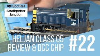 22 Heljan Class 05 Shunter Overview and DCC Decoder Installation [upl. by Eyt]