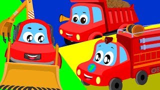 Truck Song  Little Red Car Shows For Toddlers  Cartoon Video For Children by Kids Channel [upl. by Dulce438]