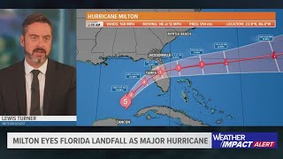 TRACKING MILTON Latest cones models and more for Hurricane Milton [upl. by Clea]