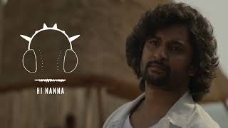 Hi Nanna Glimpse Bgm  Nani  download link 👇 [upl. by Manoff797]