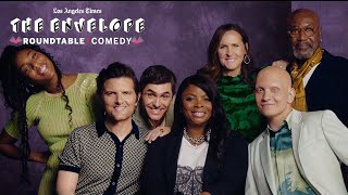 Comedy Roundtable Adam Scott Janelle James Molly Shannon Phil Dunster amp More [upl. by Elicul397]