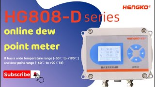 HG808D Humidity Generator with Dew Point Meter [upl. by Materse904]