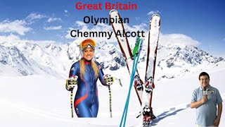 Great Britain Olympian alpine skiing Chemmy Alcott [upl. by Inanaup]