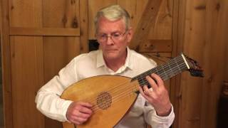 Greensleeves anon and F Cutting Daniel Estrem renaissance lute [upl. by Odo]