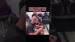 When your barber pay attention to details 😂🤣 [upl. by Mikeb543]