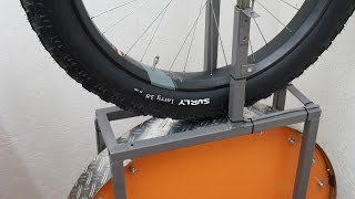 Surly Larry 27 TPI Rolling Resistance Test [upl. by Elok]