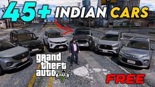 UPDATED How To Install 45 Indian Cars In GTA 5 For Free 2024  No Crash  GamerDrix [upl. by Streeter628]