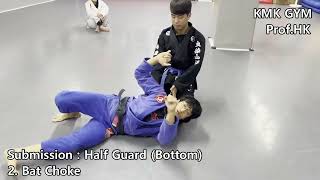 BjjSubmissions  Half Guard Bottom 1234 [upl. by Rednal]