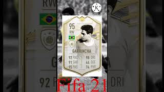 Garrincha through fifa [upl. by Ennovehc]