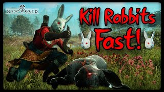 Best Spots To Kill Rabbits  Rabbits Revenge Guide 2024 New World Aeternum [upl. by Hazelton56]