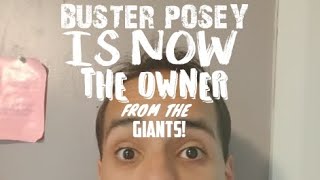 BUSTER POSEY IS NOW THE OWNER OF THE GIANTS🔥⚾gabrielpaganBASEBALL [upl. by Rammaj498]