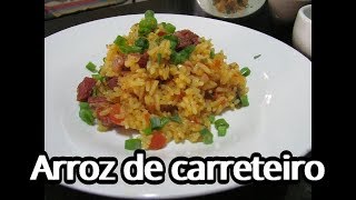 Arroz de carreteiro simples e delicioso receita [upl. by Releyks697]