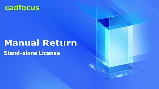 ZWCAD 2022 Software Manual Return Stand alone License Video [upl. by Zipporah729]