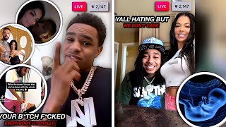 Almighty Jay Reacts To YBN Nahmir Getting Celina Powell Pregnant After She FCKS Rappers amp Hoopers [upl. by Ruhtua429]