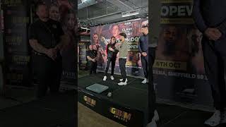 Nicola Hopewell interview after the weighin ahead of the fight against Emma Dolan on Oct 6th 2023 🥊 [upl. by Standley146]