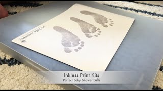 Inkless Print Kit for baby hand and footprints [upl. by Solange]